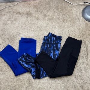 Lululemon Lot of Pace Rival and Speed Up Leggings size 6 3 Pairs!!!